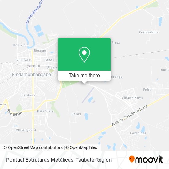 Pontual Estruturas Metálicas map