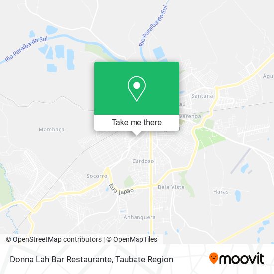 Donna Lah Bar Restaurante map