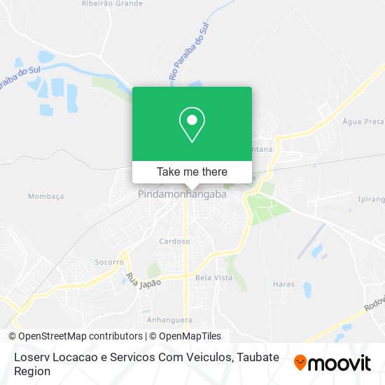 Loserv Locacao e Servicos Com Veiculos map