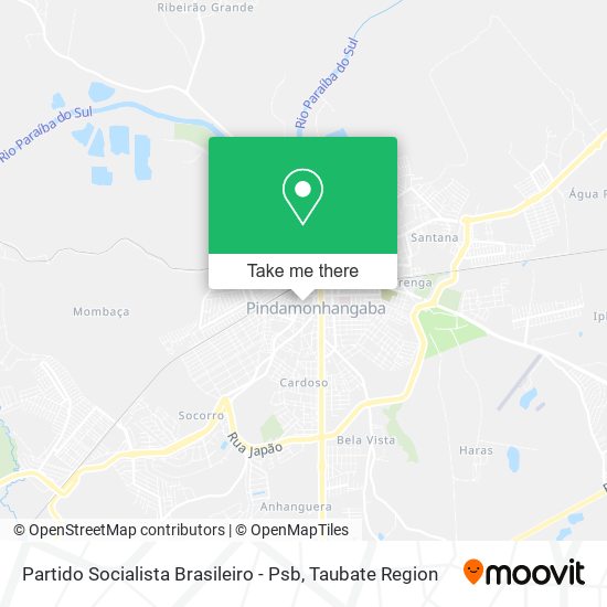 Partido Socialista Brasileiro - Psb map