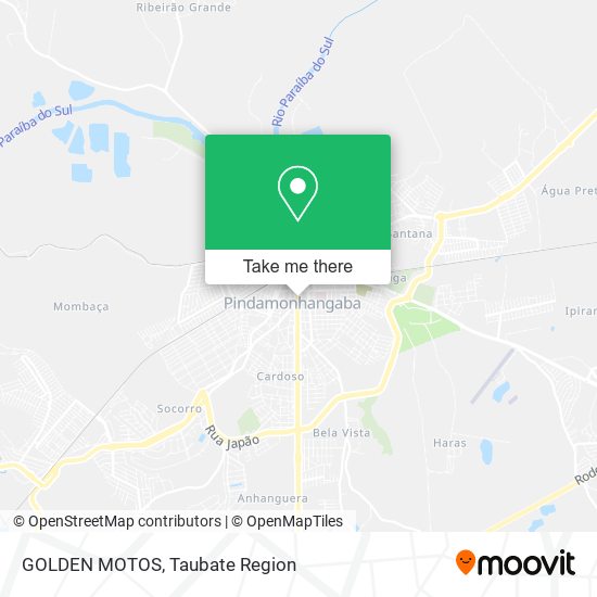 GOLDEN MOTOS map