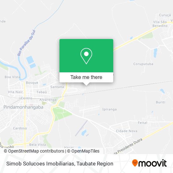 Mapa Simob Solucoes Imobiliarias