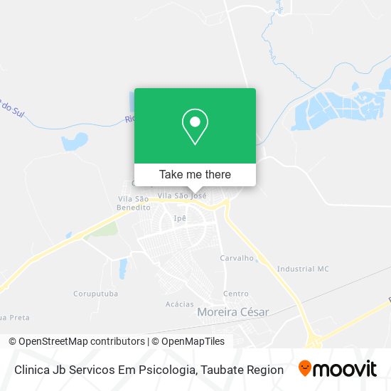 Clinica Jb Servicos Em Psicologia map