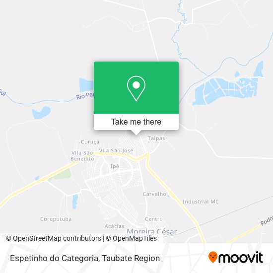 Espetinho do Categoria map