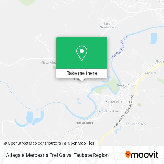 Adega e Mercearia Frei Galva map