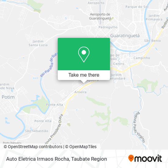 Auto Eletrica Irmaos Rocha map