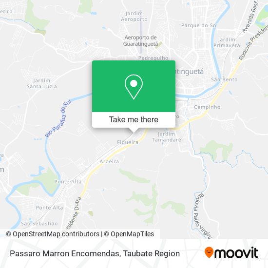 Passaro Marron Encomendas map