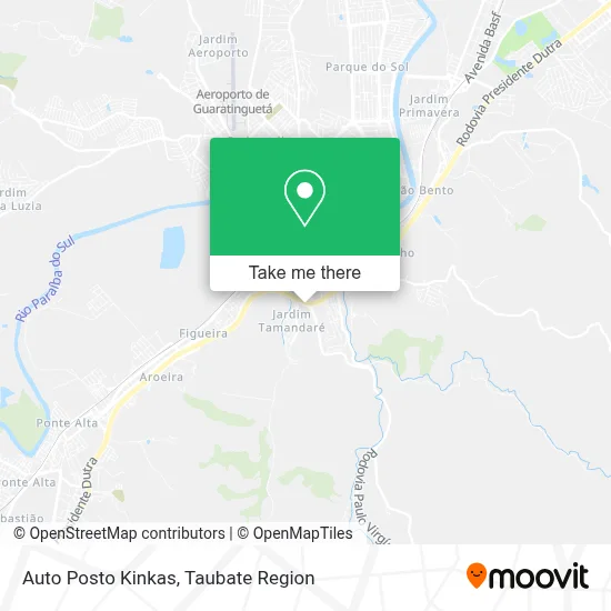Auto Posto Kinkas map