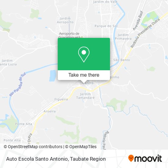 Auto Escola Santo Antonio map