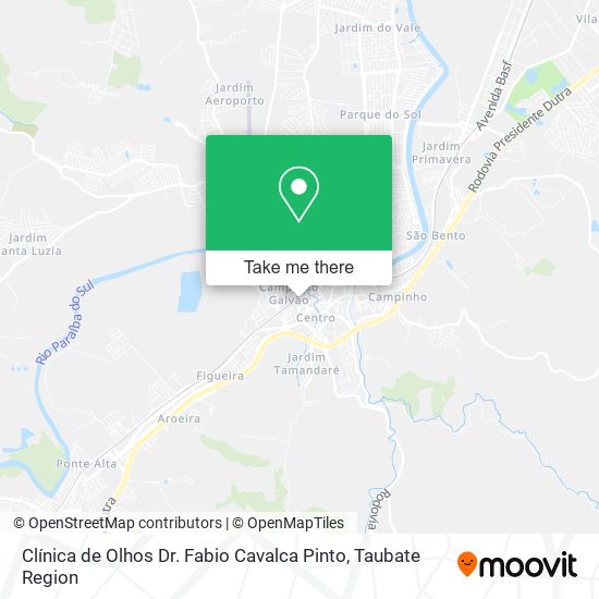Clínica de Olhos Dr. Fabio Cavalca Pinto map