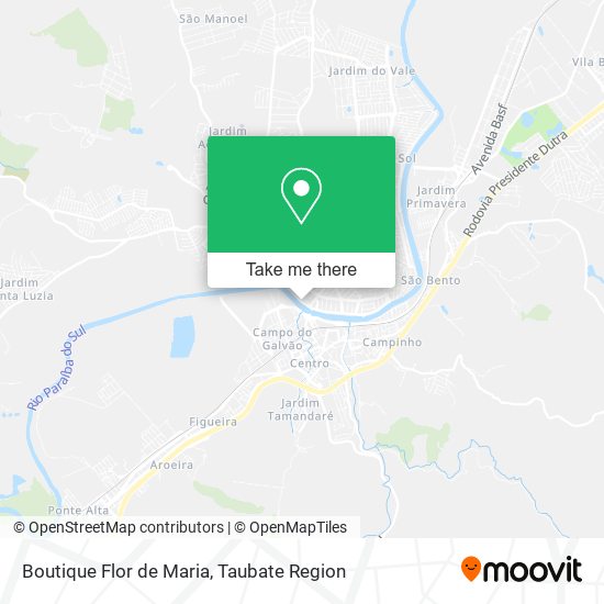 Boutique Flor de Maria map