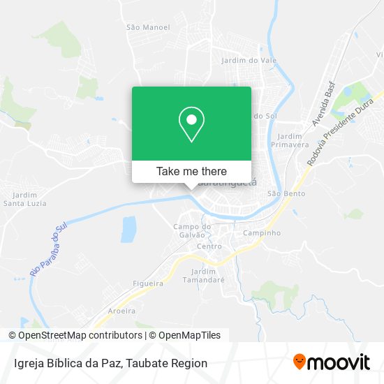 Igreja Bíblica da Paz map