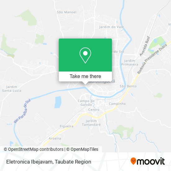 Eletronica Ibejavam map