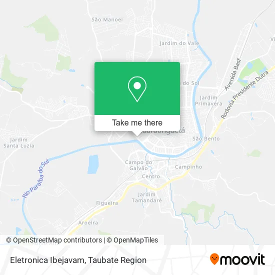 Eletronica Ibejavam map