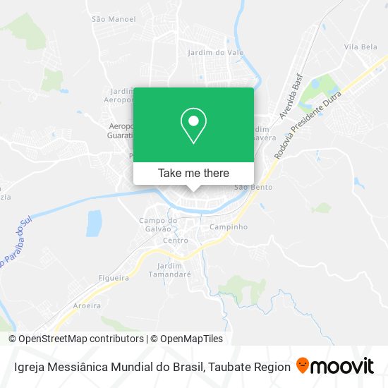 Igreja Messiânica Mundial do Brasil map