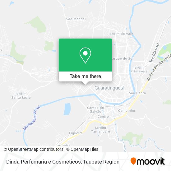 Dinda Perfumaria e Cosméticos map