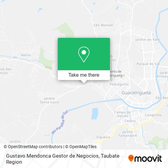 Mapa Gustavo Mendonca Gestor de Negocios