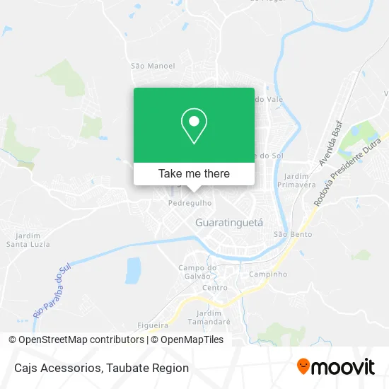 Mapa Cajs Acessorios