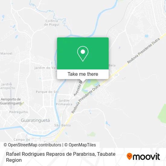 Rafael Rodrigues Reparos de Parabrisa map