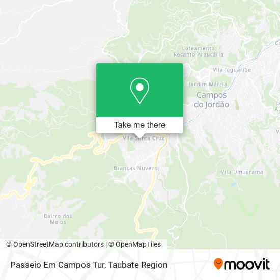 Mapa Passeio Em Campos Tur