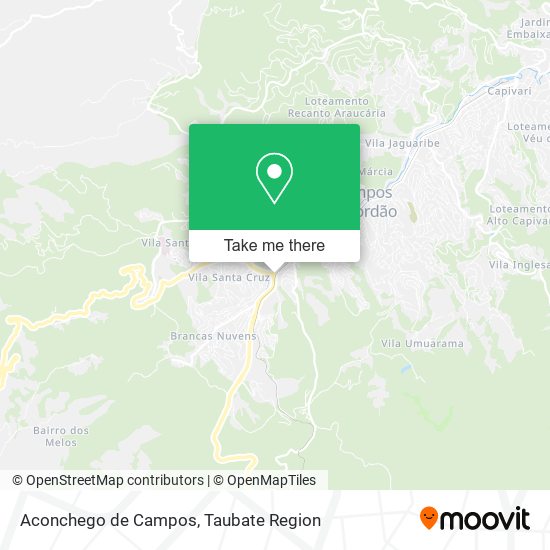 Aconchego de Campos map