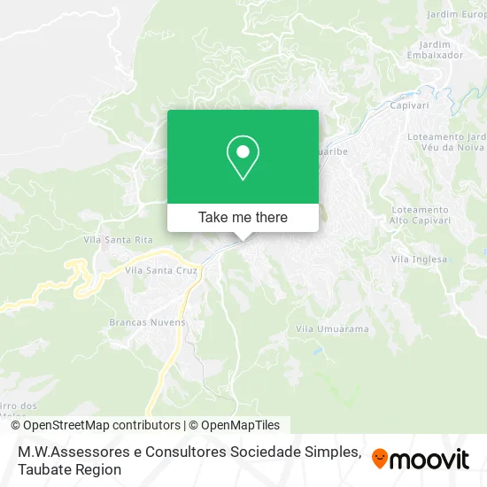 M.W.Assessores e Consultores Sociedade Simples map