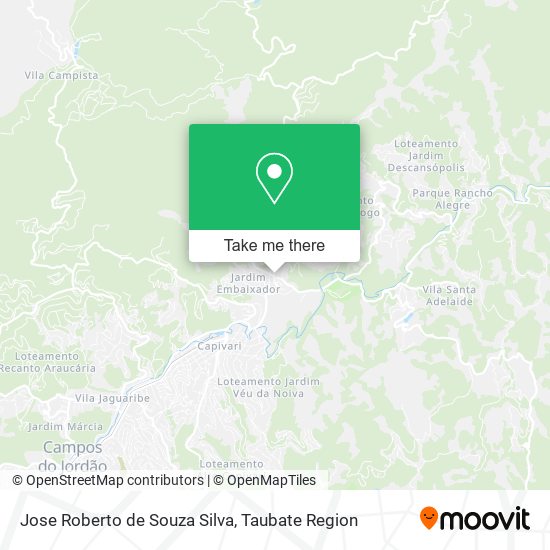 Jose Roberto de Souza Silva map