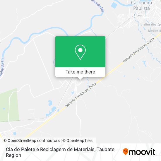 Cia do Palete e Reciclagem de Materiais map