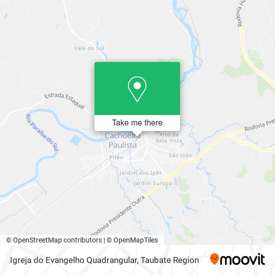 Igreja do Evangelho Quadrangular map