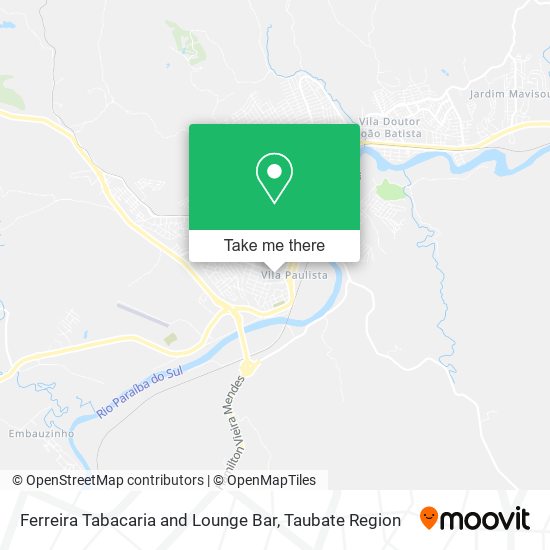 Ferreira Tabacaria and Lounge Bar map