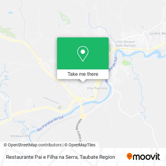 Restaurante Pai e Filha na Serra map