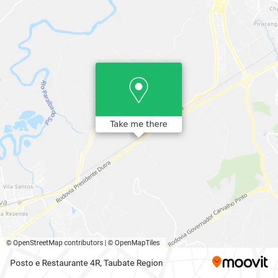 Posto e Restaurante 4R map