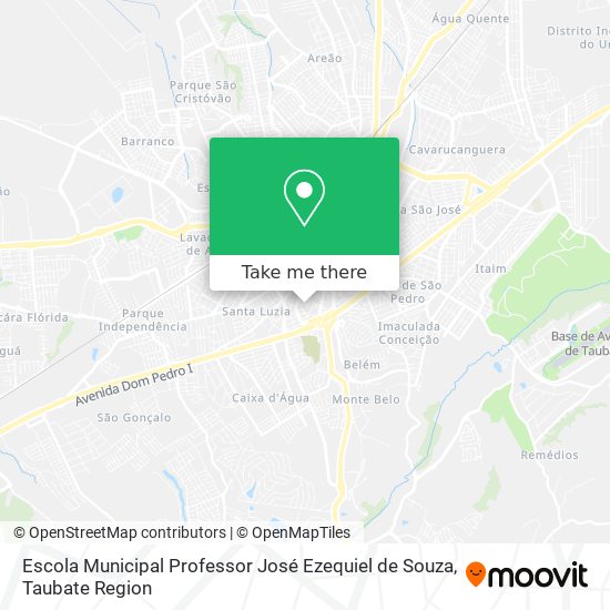 Escola Municipal Professor José Ezequiel de Souza map