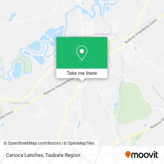 Carioca Lanches map