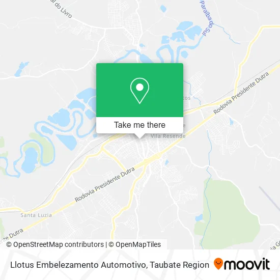 Llotus Embelezamento Automotivo map