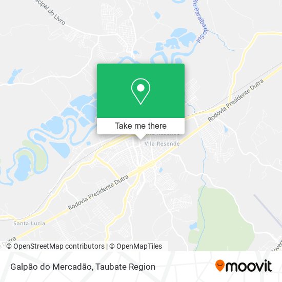 Galpão do Mercadão map