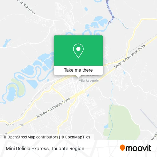 Mini Delicia Express map