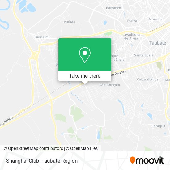 Shanghai Club map