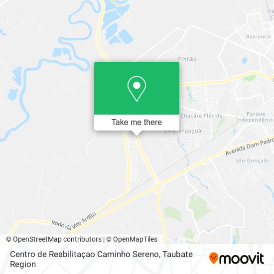 Centro de Reabilitaçao Caminho Sereno map