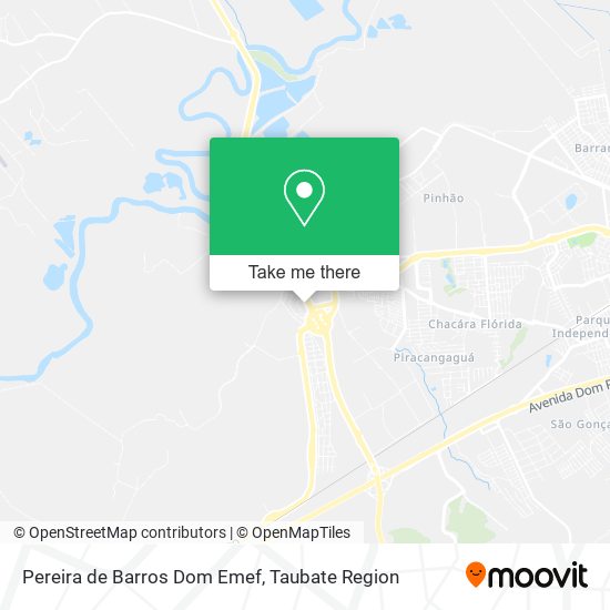 Pereira de Barros Dom Emef map