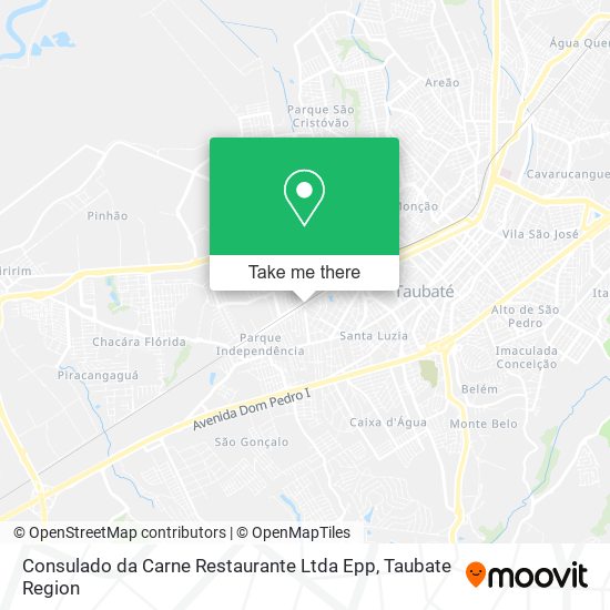 Mapa Consulado da Carne Restaurante Ltda Epp