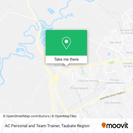 AC Personal and Team Trainer map