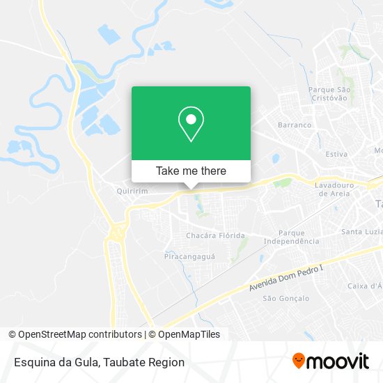 Esquina da Gula map