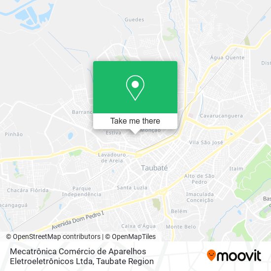 Mecatrônica Comércio de Aparelhos Eletroeletrônicos Ltda map