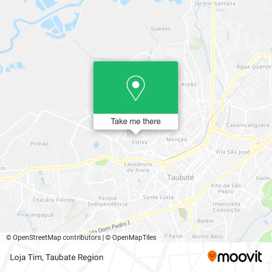Loja Tim map