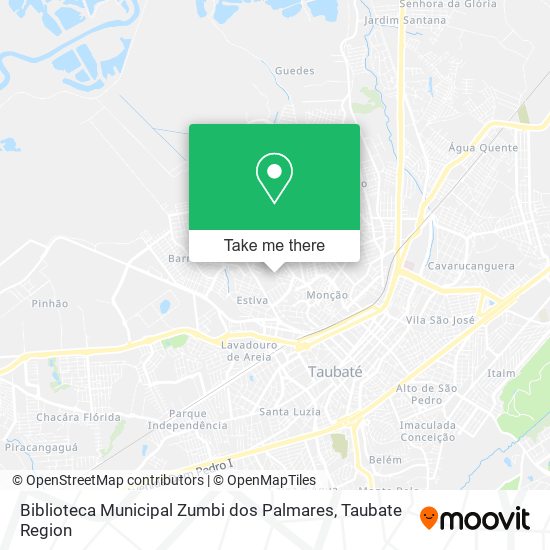 Biblioteca Municipal Zumbi dos Palmares map