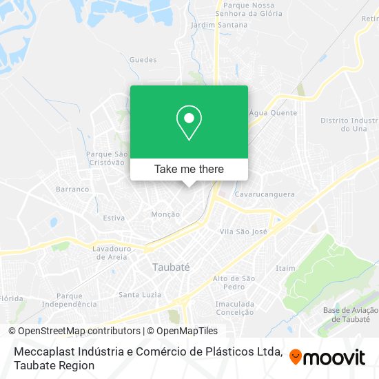 Meccaplast Indústria e Comércio de Plásticos Ltda map