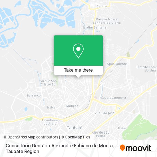 Consultório Dentário Alexandre Fabiano de Moura map