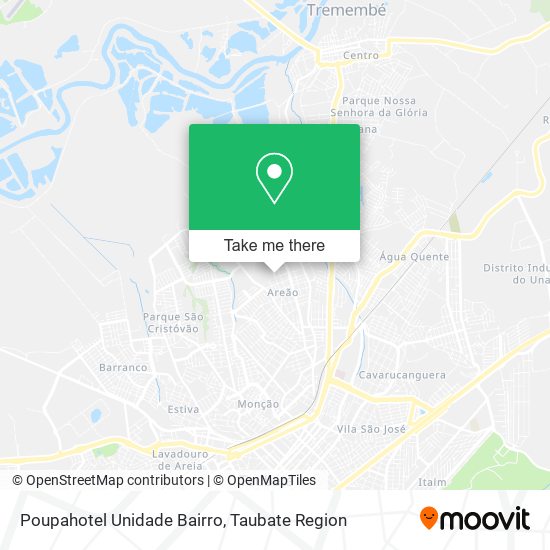 Poupahotel Unidade Bairro map