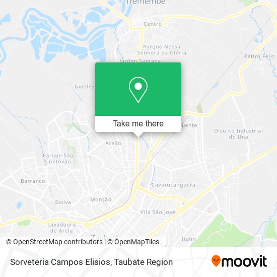 Sorveteria Campos Elisios map